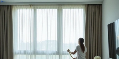 Delicate sheer drape cleaning rosehill-nsw Matty Curtain Cleaning